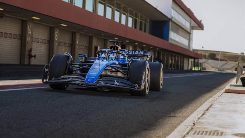 chadwick f1 williams test portimao2 chadwick f1 williams test portimao2