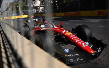f1 ferrari leclerc baku azerbaijangp