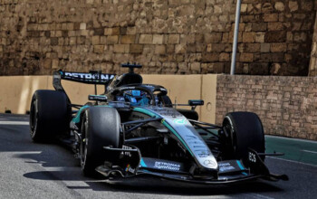 f1 mercedes russell fp2 azerbaijangp baku