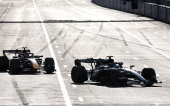 f1 russell mercedes verstappen red bull baku azerbaijangp