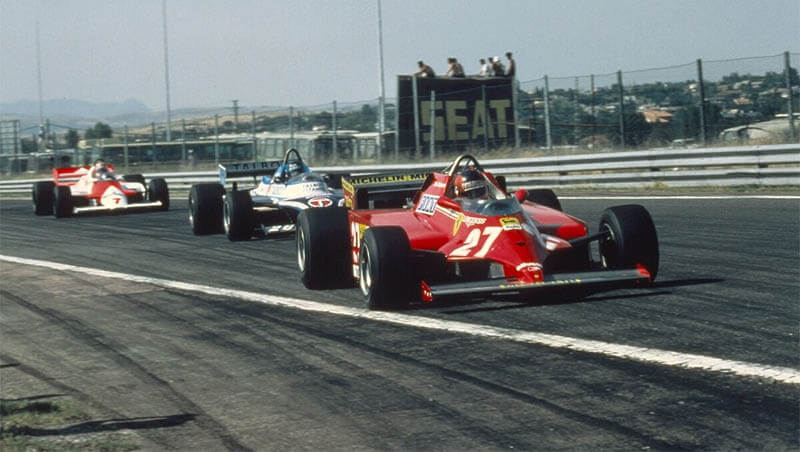 f1 villneuve ferrari 1981 jarama