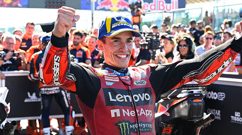 Марк Маркес впервые возглавил чемпионат MotoGP в 2026 году: «Это кажется нереальным»