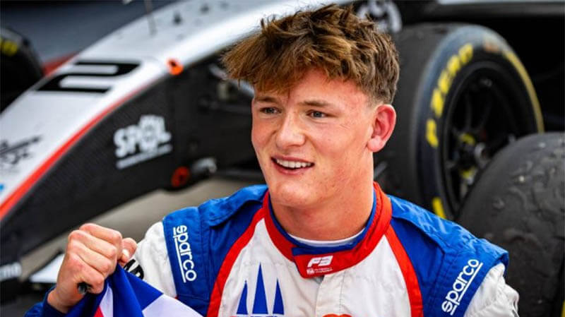 Слейтер подписал контракт с «Invicta Racing» на сезон Ф2 2027 года