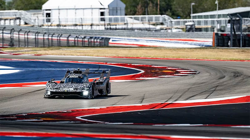 В Остине замечен гиперкар обновленный гиперкар»Ferrari» для сезона FIA WEC-2027