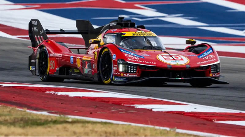 «Ferrari» одержала победу на трассе COTA после неудачи «Toyota» в концовке гонки FIA WEC