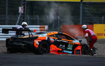 wec race LMGT3 Crash Gehrsitz Drudi 6hFuji garage59 heart of racing