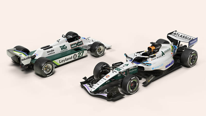 «Williams» представила ретро-ливрею для Гран-при Испании в Мадриде