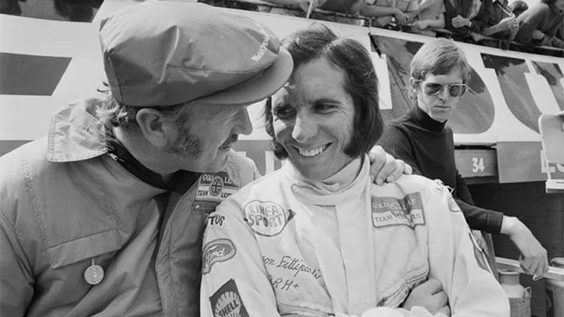 Emerson Fittipaldi lotus f1 Colin Chapman Emerson Fittipaldi lotus f1 Colin Chapman