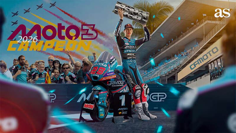 Протеже Марка Маркеса, Макс Килес, завоевал титул чемпиона Moto3 2026 года в Индонезии