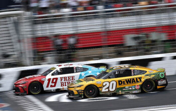 briscoe bell joe gibbs racing nascar charlotte
