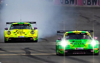 dtm hockenheim race manthey porshe feller preining