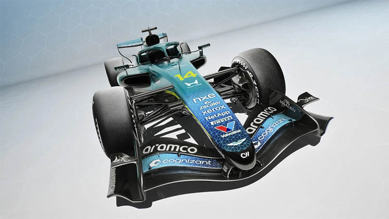 f1 aston martin usgp livery