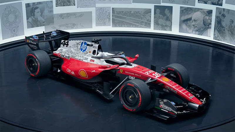 «Ferrari» и «Mercedes» выступят в специальных ливреях в Остине