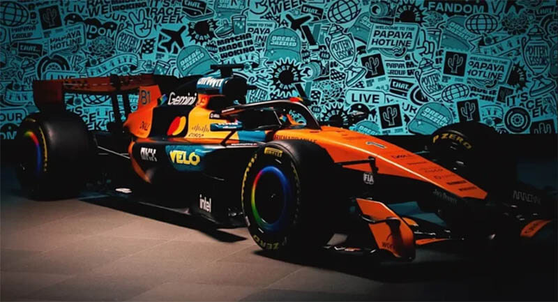 «McLaren» представил специальную ливрею для Гран-при Мехико