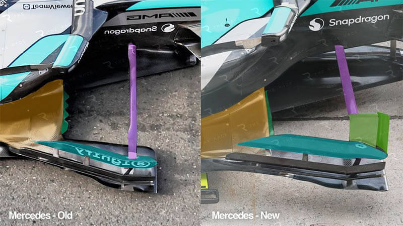 mercedes update f1 sepang bahraingp2 mercedes update f1 sepang bahraingp2