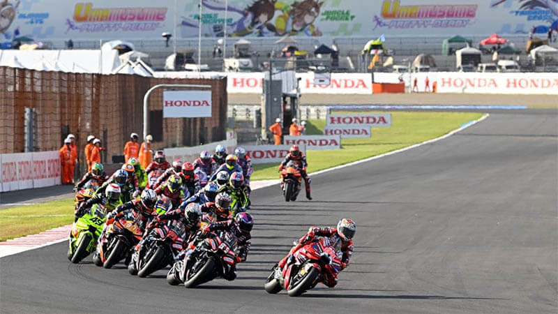 Марк Маркес выиграл спринт в Мотеги, дебютный подиум Морейры в MotoGP
