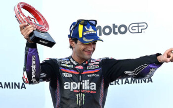 motogp indonesiagp race aprilia martin