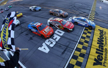 nascar larson talladega race hendrick motorsports