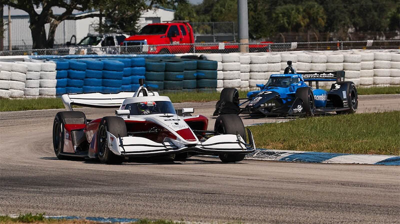 В Себринге продолжились тесты нового болида IR28 для серии IndyCar